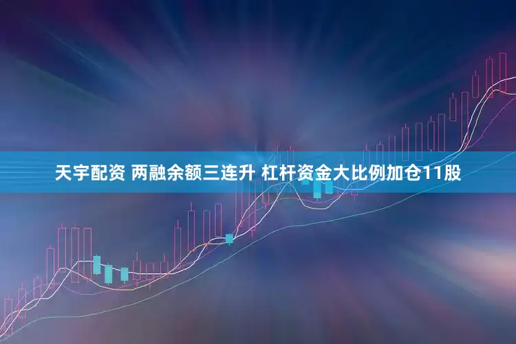 天宇配资 两融余额三连升 杠杆资金大比例加仓11股
